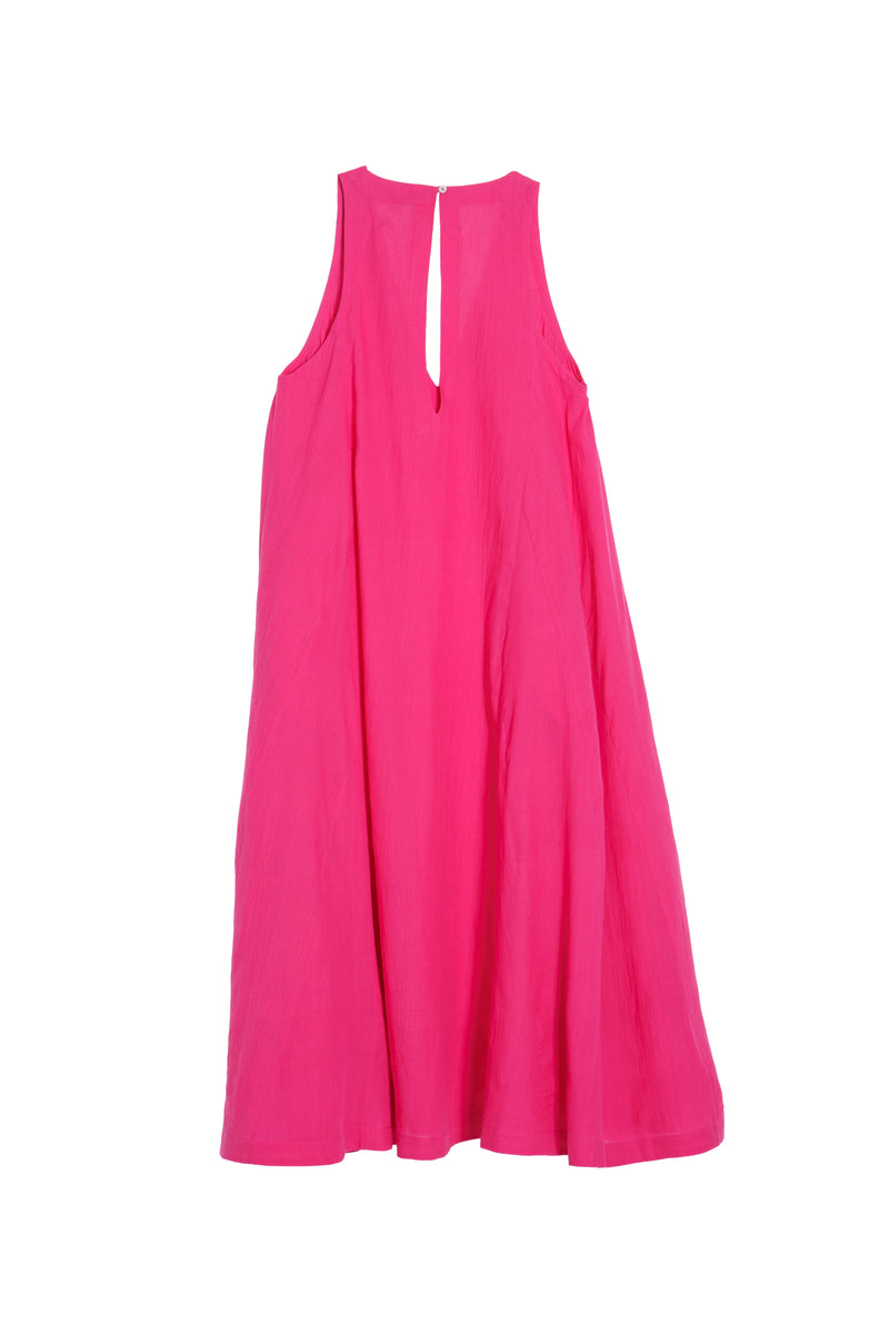 Navya Dress (Cerise)