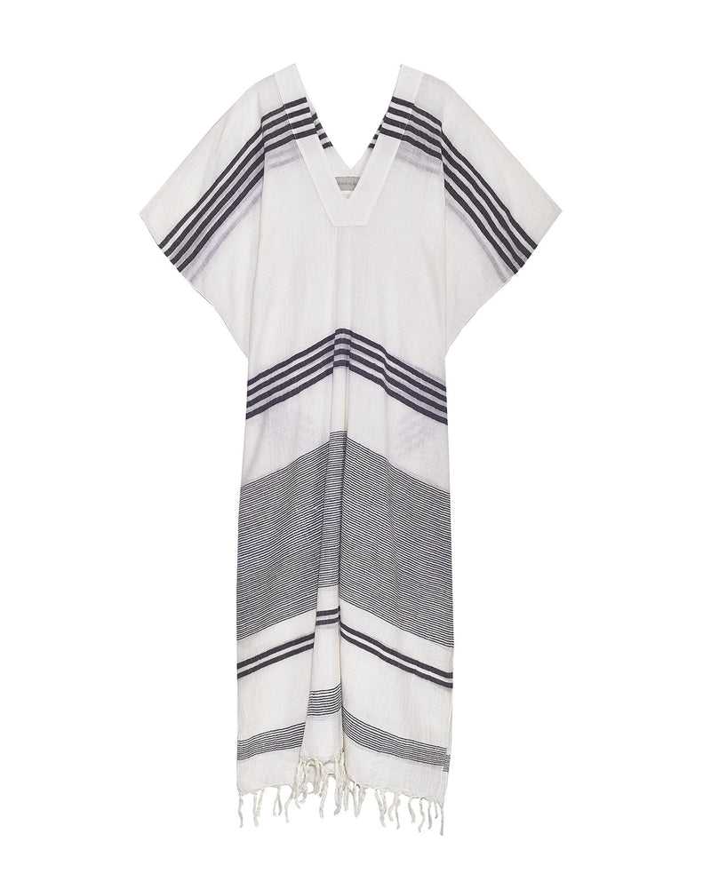 free-spirited clothing leisurewear neutral colors ethically crafted elegant caftans